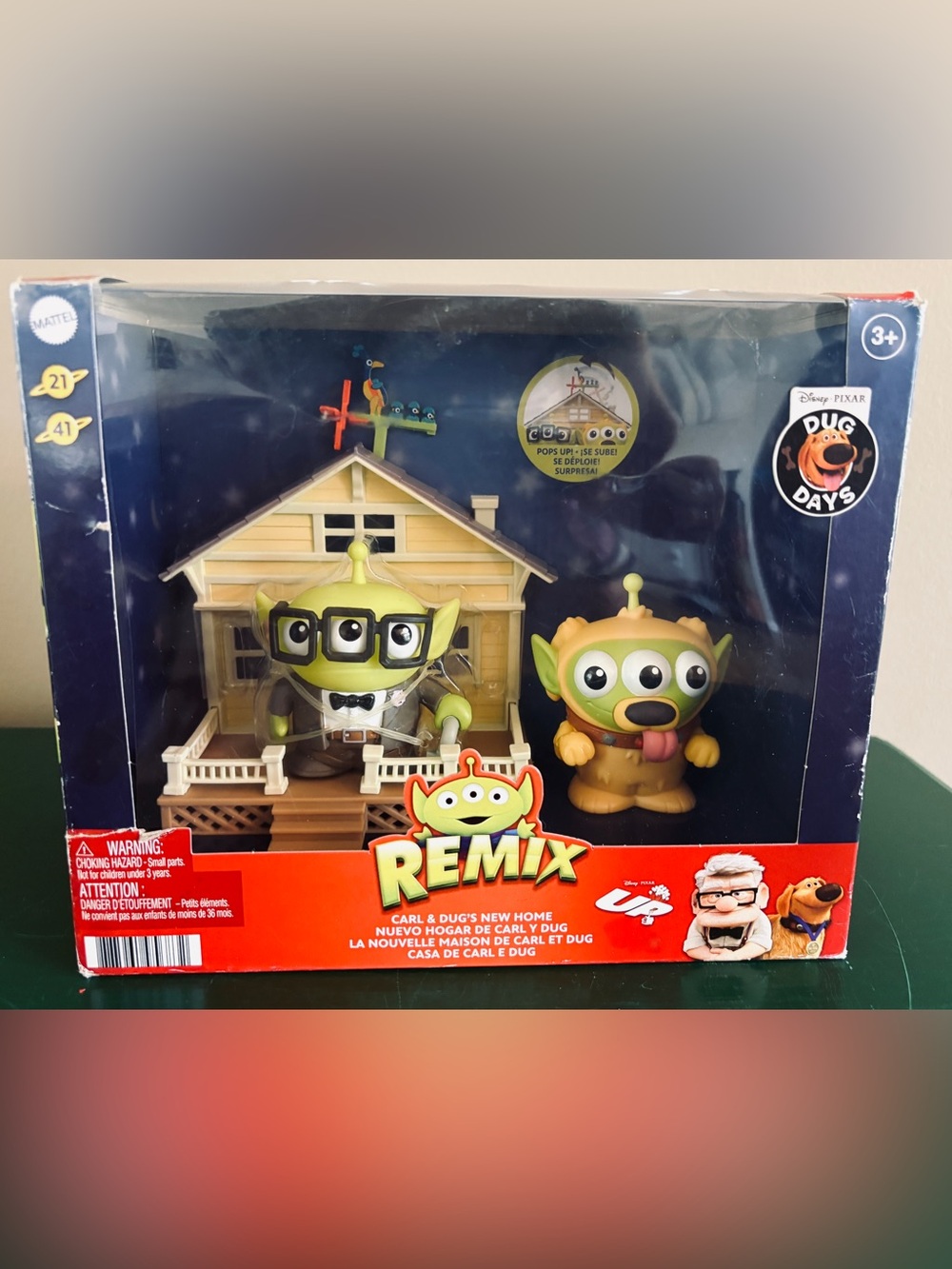 Disney Pixar UP Toy Story Alien Remix Carl and Dug's New Home Playset 2021 NIB